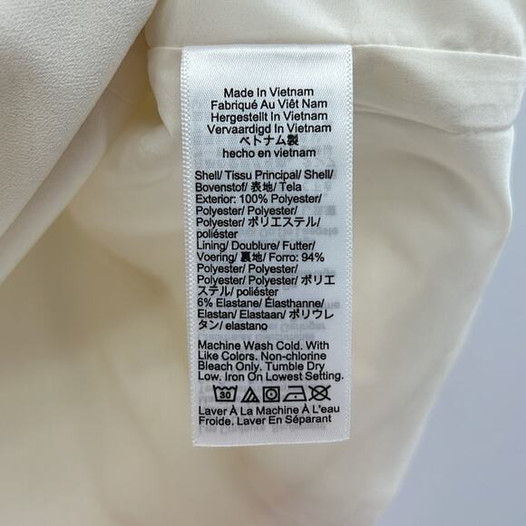 J. Crew Women's Scoopneck vest in drapey crepe - Ivory - 14 - New with tags - Picture 4 of 6